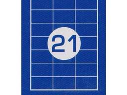 Бумага липкая 21 ячейка 70х42,4мм