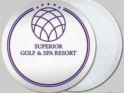 Бумажный подстаканник с логотипом