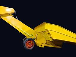 Бункер-перегрузчик, загрузчик зерна, Перегружатель скребковый, зернопогрузчик, зерномет.