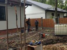 Бурение под геотермальные зонты ( тепловые насосы).