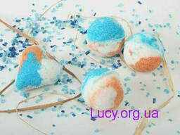 Бурлящий шар для ванн Танец солнца / 1шт х 125 г