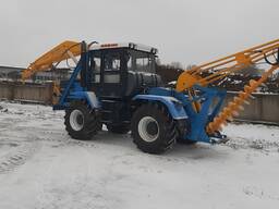 Бурильно-кранова спецтехніка, бурильно-кранова машина, навісне обладнання