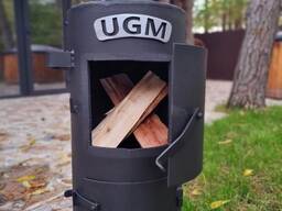 Буржуйка UGM, купить заводскую печь буржуйку на дровах с доставкой