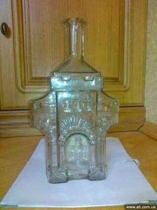 Бутылка стеклянная