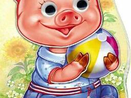 Детская книга. Были себе зверушки : Поросенок Хрюша на укр. языке. Ranok Creative (597010)