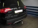 Быстросъемный фаркоп Acura MDX с 2007-2009 г. (производства Полигон авто) - фото 1