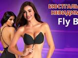 Бюстгальтер-невидимка Fly bra с эффектом, Рush Up Лифчик без бретелек, Невидимый. .. - фото 1