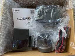 Canon EOS R50 Mirrorless 24.2 MP Camera with RF-S 18-45mm STM Lens