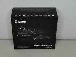 Цифрова камера Canon PowerShot G7 X Mark III (чорна)