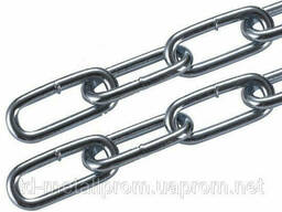 Цепь нержавеющая длиннозвенная М10 DIN 763