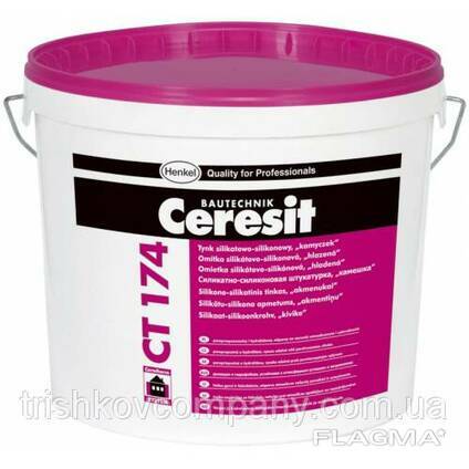 Ceresit CT-174 силикат-силикон барашек, 25кг