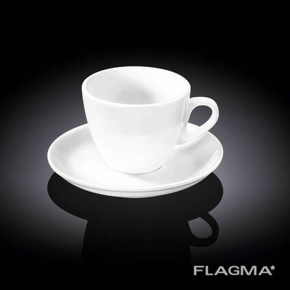 Чашка с блюдцем чайная Wilmax WL-993176 300 мл