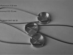 Чашки пломбувальні, опечатуючі пристрої на дверні решітки приміщень