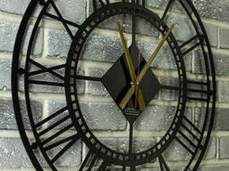 Часы настенные дизайнерские Viz-a-viz Modern (60 cм) в стиле лофт