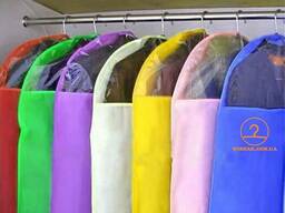 Чехлы для хранения одежды. Разноцветные из спанбонда ОПТ Хм