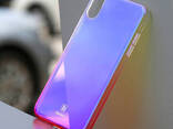 Чехол Baseus для iPhone X/Xs Glaze pink (Wiapiphx-GC04) - фото 1