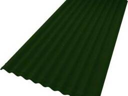 Черепица лист Ондулин красный, коричневый, зеленый