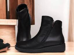 Черевики Tiffani T3858-BK 41 Чорний (3367690)