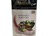 Черный чай Rhanzar Earl Grey с бергамотом в пакетиках 25 шт. - фото 1