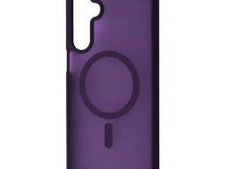 Чохол WAVE Matte Color with Magnetic Ring для Samsung S25 FE 5G Deep Purple