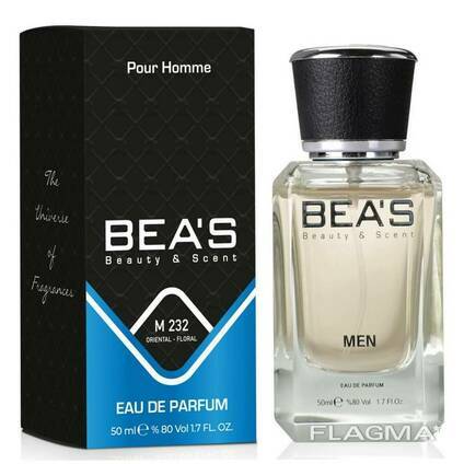 Мужская парфюмированная вода Fon Cosmetic BEA'S M232, 50 мл