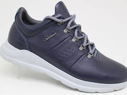 Чоловічі шкіряні кросівки Clubshoes 19/43 сині