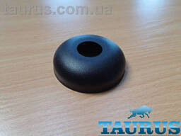 Чорний сферичний декоративний фланець D65 / висота 20 мм Black, внутрішній розмір 1/2". ..