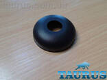 Чорний сферичний декоративний фланець D65 / висота 20 мм Black, внутрішній розмір 1/2". ..