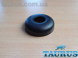 Чорний сферичний декоративний фланець D68 / висота 20 мм Black, внутрішній розмір 3/4". ..
