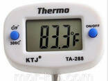 Цифровой кухонный термометр Thermo TA 228 (-50 до +300 С) с вращающимся на 180º дисплеем - фото 2