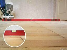 Циклевка паркета, фрезеровка (выравнивание плоскости)