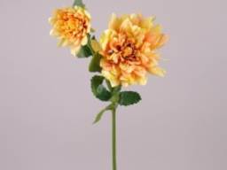 Цветок Георгина желтый 100 см. Цветы искусственные
