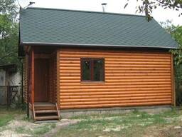 Дачный домик сборно- разборный  6 Х 9 с крыльцом