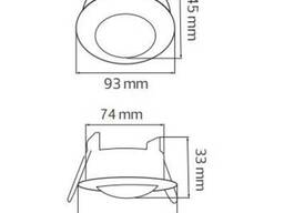 Датчик Mustang-2 белый