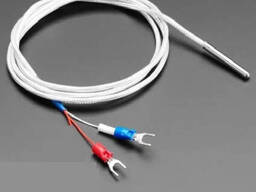 Датчик температуры Pt1000 4мм 5м водонепроницаемый (термосопротивление) для ПИД...