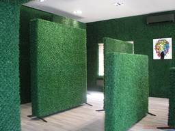 Декоративный Зеленый Забор (сетка-рабица с декоративным ПВХ