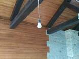 Декоративные балки из дерева на потолок, рейки деревянные.