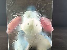 Декоративне Скло Дельта Біла Сітка в міжкімнатні двері можлива порізка під замовлення