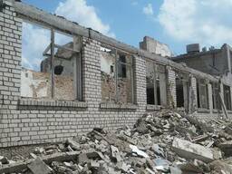 Демонтаж, снос зданий и сооружений любой сложности