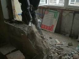 Демонтаж стен и полов в Днепропетровске