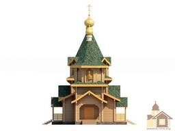 Дерев’яна церква ЗСБ-168 м² – замовляй зруб
