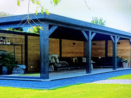 Деревянная беседка