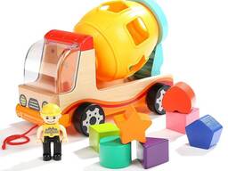 Дерев'яний сортер Top Bright Бетонозмішувач