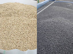 Деревні пелети та гранули з лушпиння оптом з доставкою по Україні