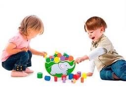 Дерев'яна гра-баланс Viga Toys Слоник (50390)