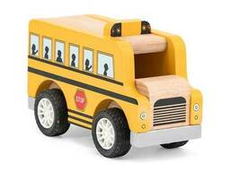 Деревянная машинка Viga Toys Школьный автобус (44514)