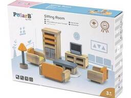 Деревянная мебель для кукол Viga Toys PolarB Гостиная (44037)