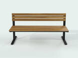 Уличная скамейка REST №19 1600 - фото 2