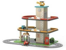 Деревянный паркинг с АЗС Viga Toys (44509)