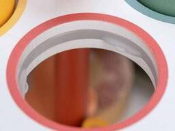 Деревянный сортер для мячей FreeON домик